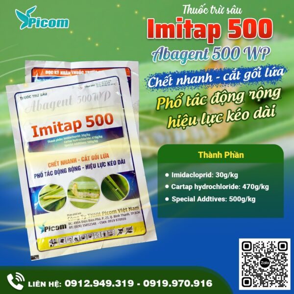 Thuốc trừ sâu Abagent 500 WP Imitap 500