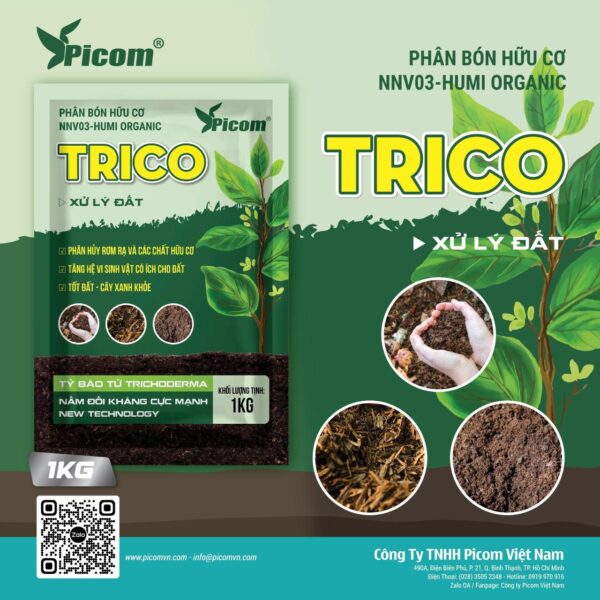 PHÂN BÓN HỮU CƠ NNV03- HUMI ORGANIC