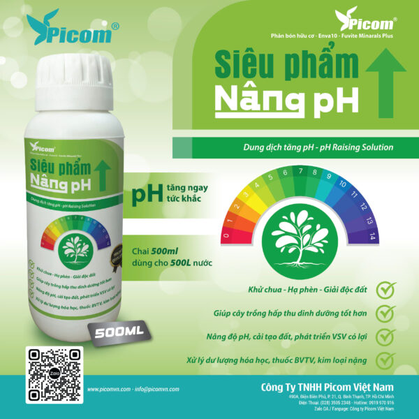 Siêu phẩm Nâng pH