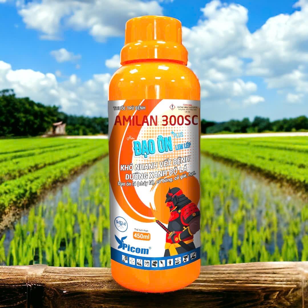 Thuốc trừ bệnh AMILAN 300SC hiệu Đạo Ôn Plus Lem Lép